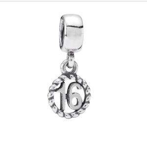 Sweet 16 Pandora charm